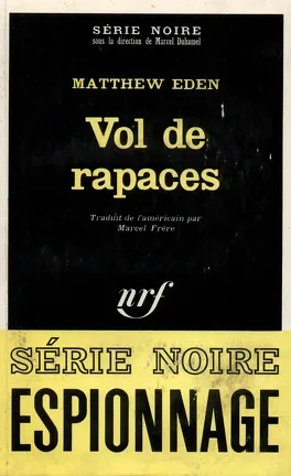 Vol de rapaces - de Matthew Eden