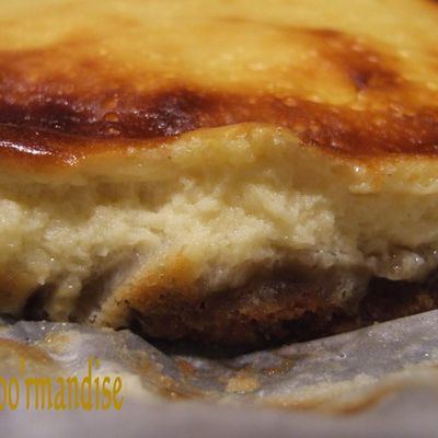 Cheese cake au sirop de Marrons glacés