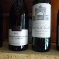 Saint Julien : Léoville Las Cases 2002, Castagnier : Gevrey-Chambertin : Les Cazetiers 2013 et Lafaurie-Peyraguey 2001