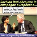 Rachida Dati découvre la campagne européenne...