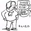 Croquis à la librairie des « Orgues de Flandre »