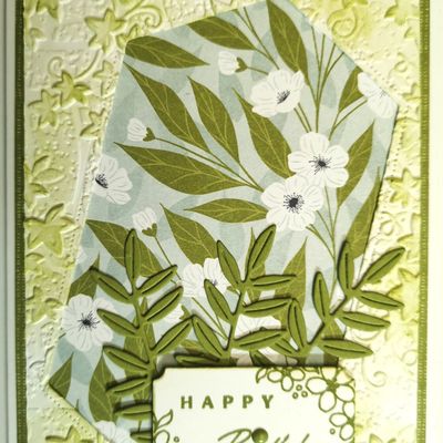 Carte Vignes et feuillages