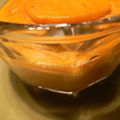 Flan de carottes au curry