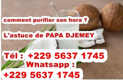 Comment purifier son hora ?