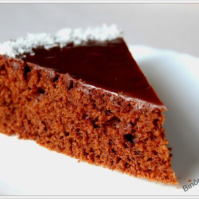 Gâteau au chocolat noir