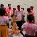 Ganpati dans le Godavari