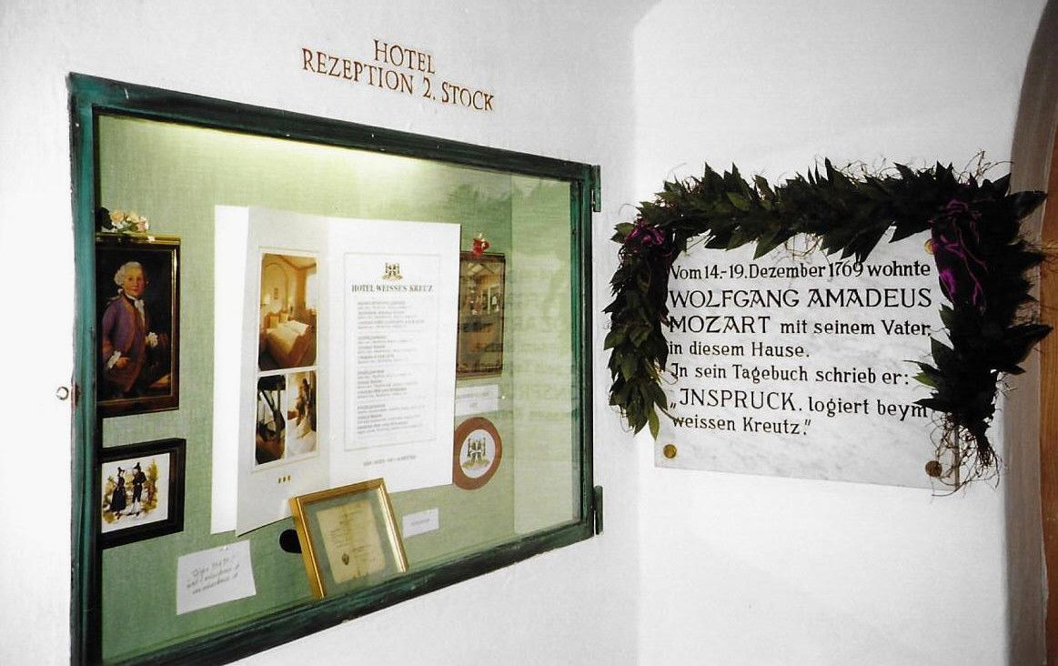 Salzbourg, l'hôtel Mozart (Autriche)