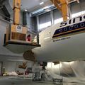 L'A350 de Singapore Airlines en peinture