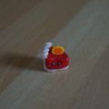 Fimo part de gâteau