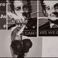 Barack Sarkosy... affiche "Yes we can"
