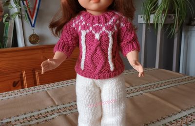 Marie-Françoise / Anne , tenue hivernale ...