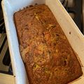 Cake aux courgettes et Cabecous