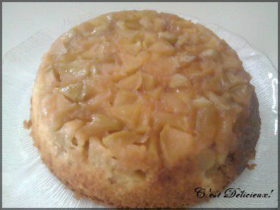 Gateau normand aux pommes