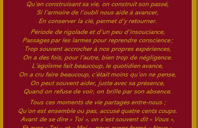 Regard sur le passé