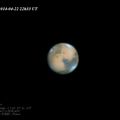 Mars - 22 avril 2014 22h33 UT