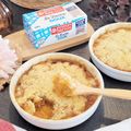 ...Crumble gourmand aux mirabelles...