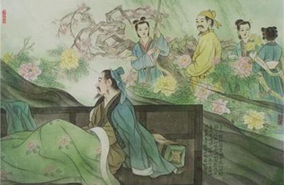 Li Yu / 李煜 (ou Li Houzhu / 李後主) (937 – 978) : « Les fleurs luisent sous la lune pâle... »