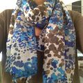 Foulard chocoblue