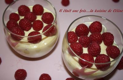 Tiramisu fraises-framboises ricotta-mascarpone