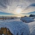 Cap d'Espoir en Gaspésie .. lever de soleil