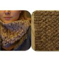 Torsade Mania #3... Le snood vannerie