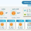 Météo du 14 Novembre 2008