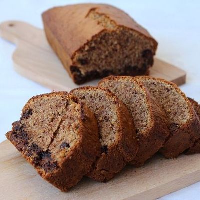 Cake noisette chocolat