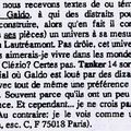 In "Inédit" n°160 (s.d.).