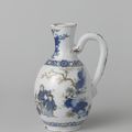 Can polychrome-painted with Chinese characters, The Moor Hooft Rochus Jacobsz. Steijn Hoppe, Delft, ca. 1685 - ca. 1690