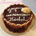 Entremets chocolat poire.....entraînement du jour !