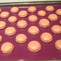 Mes macarons enfin !!!!!!