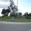 Rond-point à Ploumilliau