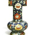 A cloisonné enamel 'arrow' vase, Ming dynasty, 16th century