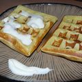 Gaufres à la chantilly