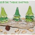 DIY : une déco de table sapins enneigés