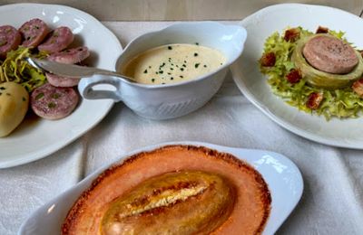 4 assiettes 100% lyonnaises : Quenelle sauce Nantua
