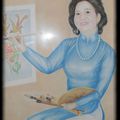 Femme du Viet nam... Pastel (60x80)