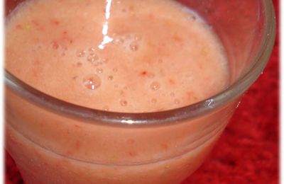 The red smoothie