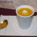 Soupe carotte, coco et épices