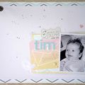 "Tim" - CT Scrapbooking A4