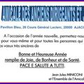 01 - Miniconi Jean Jules - N°709 - Voeux Amicale Anciens GFCA - 09 01 2012