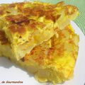 Omelette aux pommes de terre nouvelles..