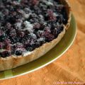 Tarte à la myrtille, sans blé, sans lait