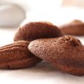 Madeleines au cacao