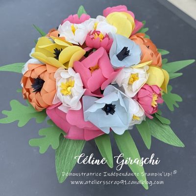 Bouquet de papier