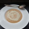 SOUPE De Pêches Blanches Aux Agrumes Et Au Chocolat Blanc