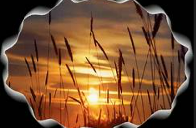 Le jour s'en va....avec un coucher de soleil   magnifique...