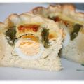 Muffin asperge oeuf de caille