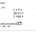 Exercices d'entraînement en mathématiques janvier (nombres et calculs)