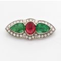 Repossi. Broche en or gris